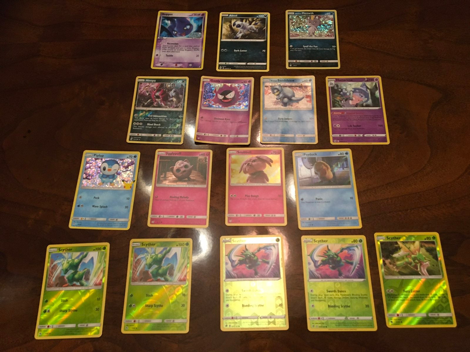 Pokemon cards holo lot