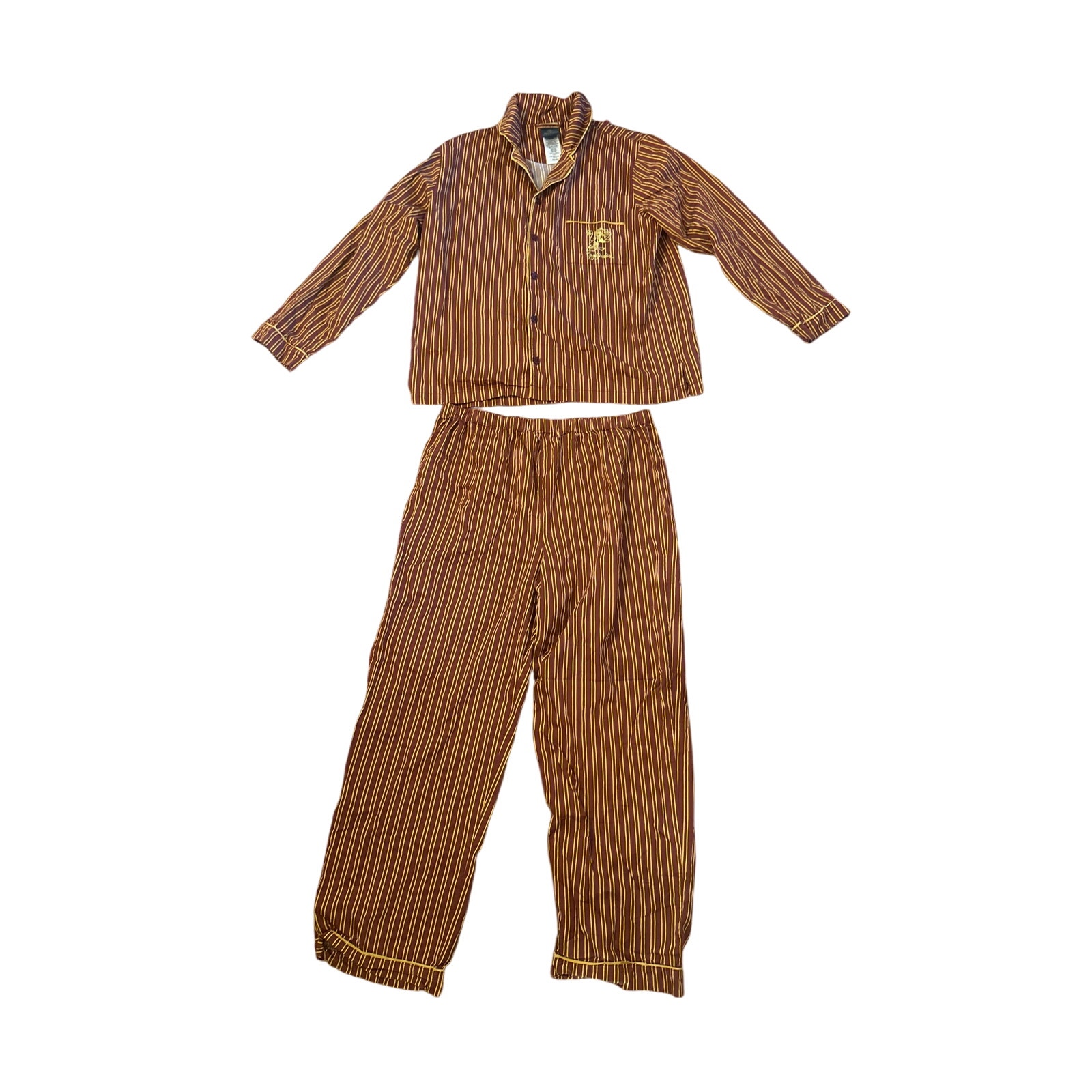 Adult L Wizarding World Harry Potter Pottery Barn Gryffindor House Pajama PJ Set