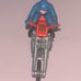 1970 Hot Wheels Rumblers Road Hog w/ Orange seat & Blue rider Rrrumblers !!!
