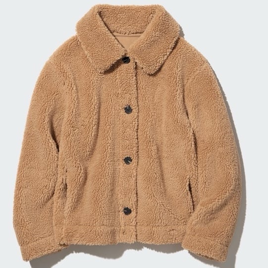 Uniqlo Pile-Lined Fleece Jacket