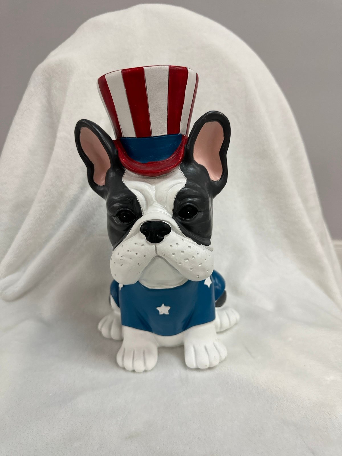 Patriotic Frenchie Boston Terrier Dog 4th of July Decor