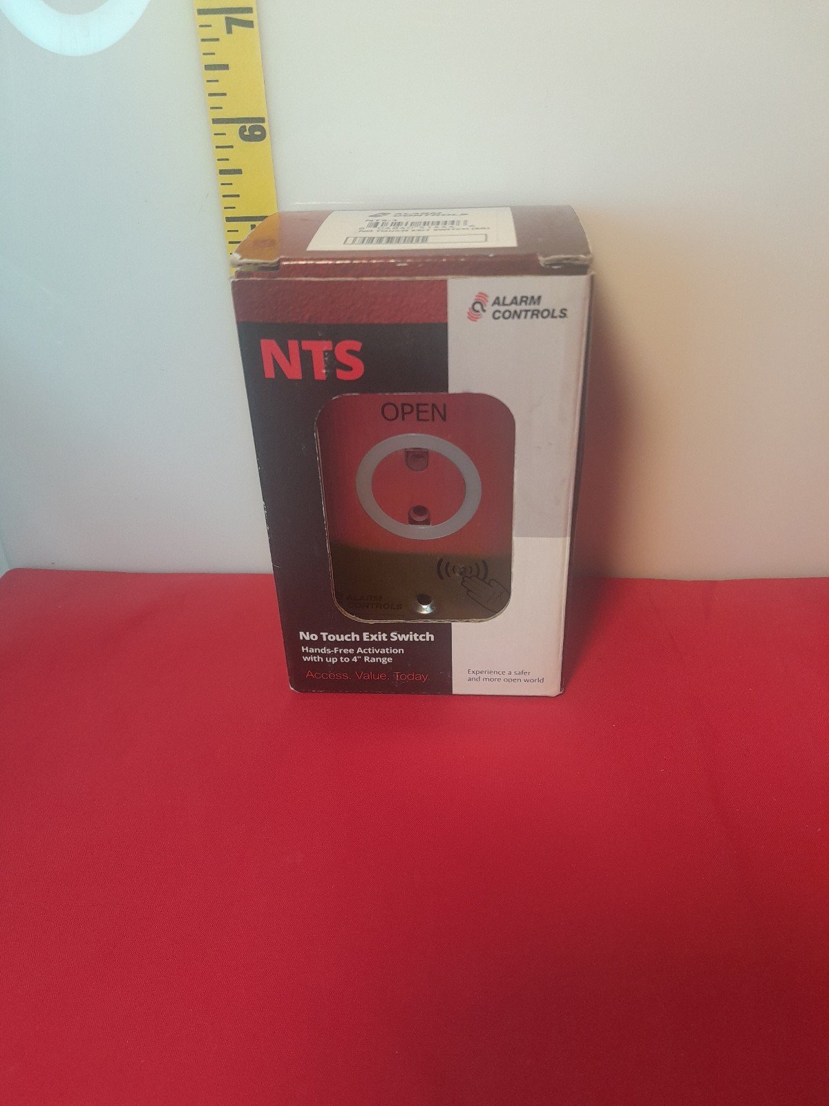 NO Touch EXIT Switch NTS-1 Alarm controls