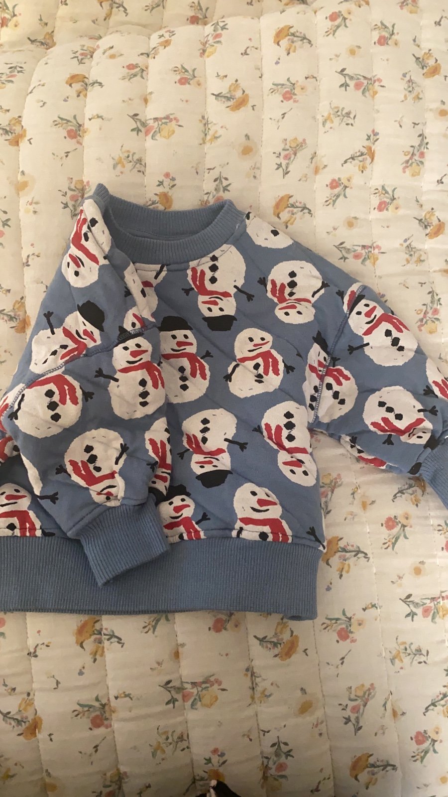 Snowman zara sweatshirt