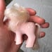 My Little Pony G1 Lot of 2 Cotton Candy and Cotton Candy Baby Vintage MLP HASBRO