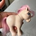 My Little Pony G1 Lot of 2 Cotton Candy and Cotton Candy Baby Vintage MLP HASBRO