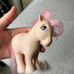 My Little Pony G1 Lot of 2 Cotton Candy and Cotton Candy Baby Vintage MLP HASBRO