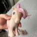 My Little Pony G1 Lot of 2 Cotton Candy and Cotton Candy Baby Vintage MLP HASBRO