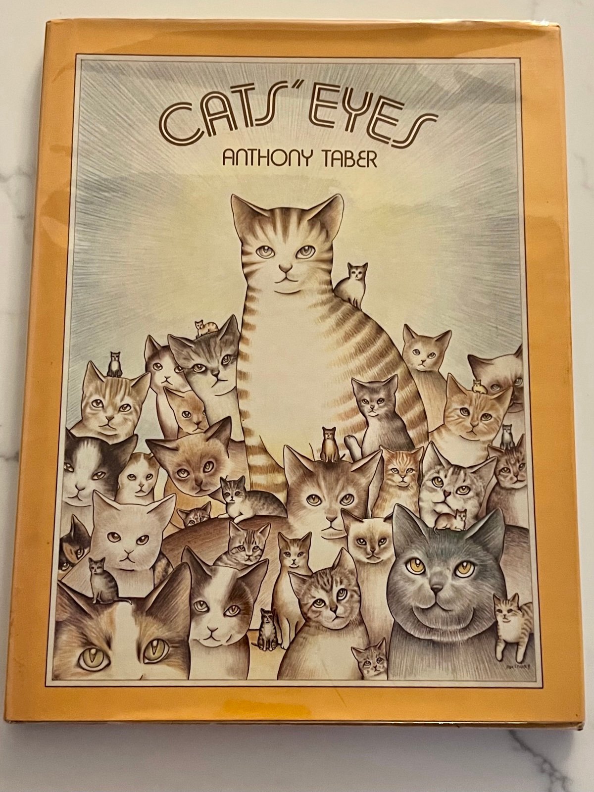 Cat’s Eyes by Anthony Taber first edition SIGNED RARE children’s book