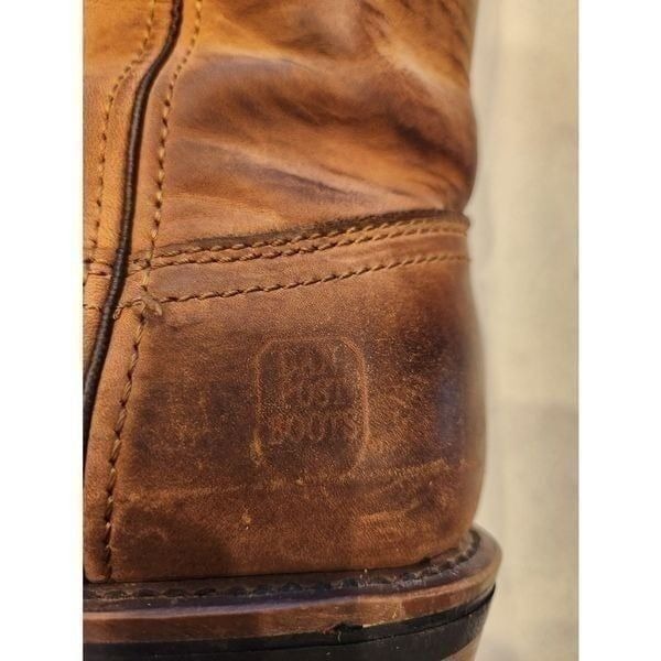 DAN POST MEN'S ALBUQUERQUE WATERPROOF WESTERN WORK BOOTS - SOFT TOE.