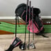 Lynx Little Kids Juniors 40-45” in Tall Golf Set Wood Iron Putter Pink Girls RH
