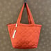 NEW Marc Jacobs Quilted Nylon Orange Deco Tote Bag