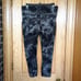 Lululemon Fast Free high rise crop 23 Ink Vapor Ice Grey leggings 10 tie dye