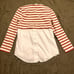 Veronica Beard Shirt Top Womens XS Anchor Combo Striped Ivory White Red
