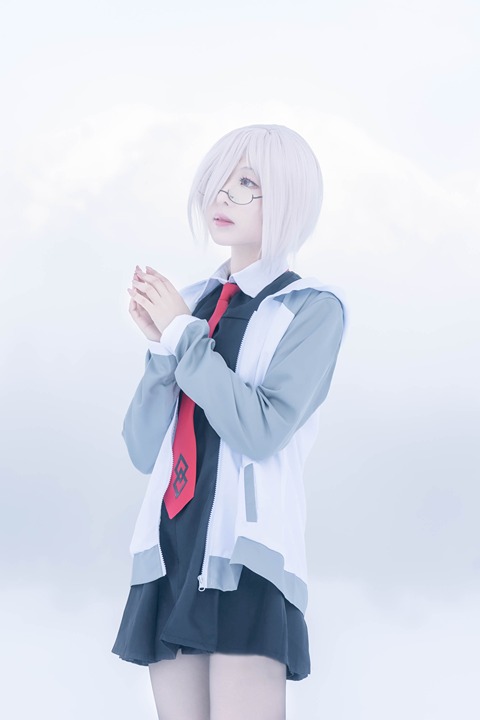 USED Mash Kyrielight cosplay Costume from Fate Grand Order