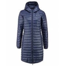 Columbia Flash Forward Long Down Jacket Navy Blue XS