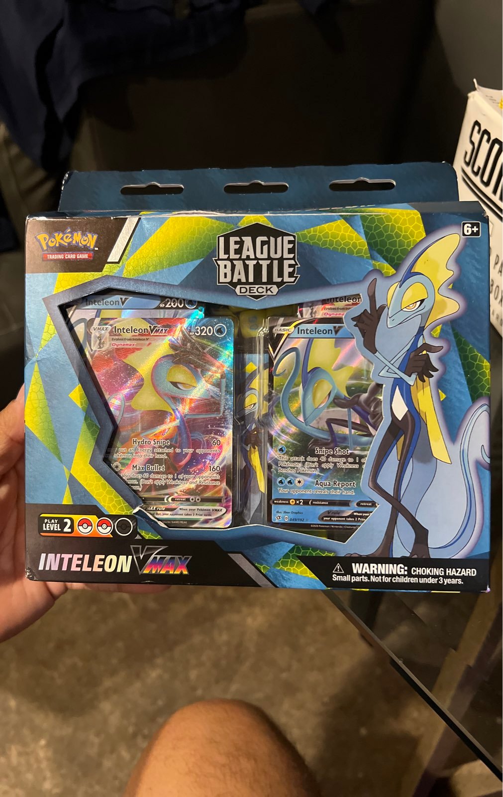 Pokemon League Battle Deck Inteleon VMAX