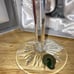 Waterford Snowflake Wishes JOY 10 1/4 Champagne Flute Box & Charms