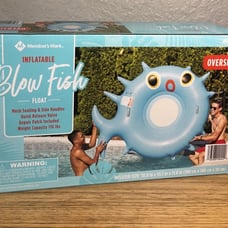 Blowfish Inflatable Adult Pool Float