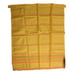 NWOT Vintage J.C. Penny Fashion Manor Yellow Fringe Trim Cafe Curtains 2 Panels