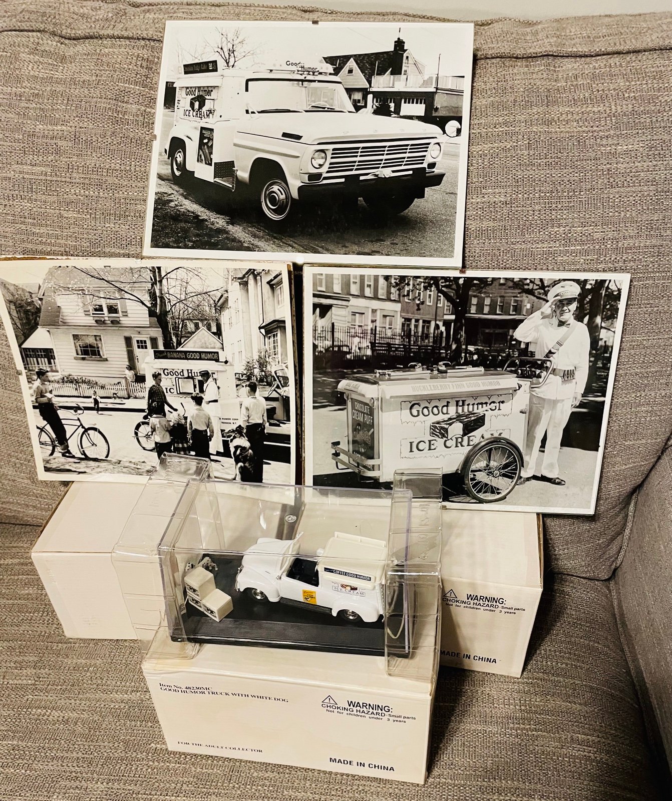 Good Humor Ice Cream truck and photos