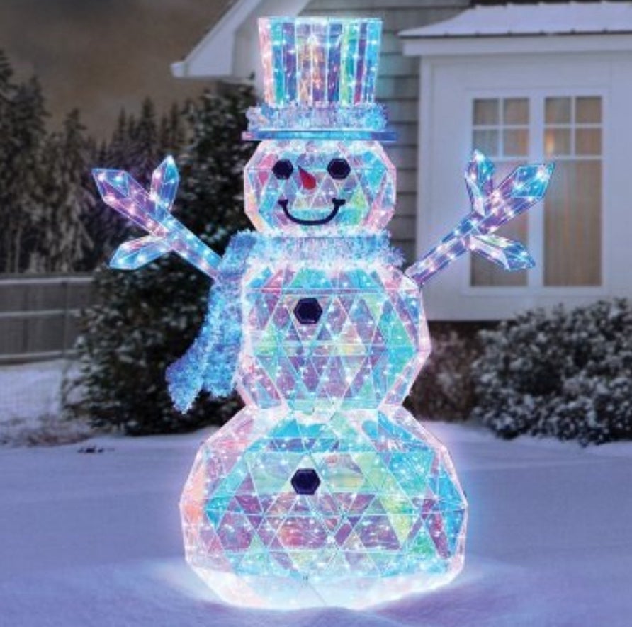 Members mark 6’ prismatic snowman NEW FAST SHIP