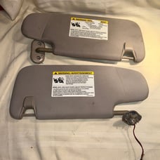 2010-2012 Ford Fusion Driver Sun Visor Mirror Left & Right#2374742 7014A3-032010