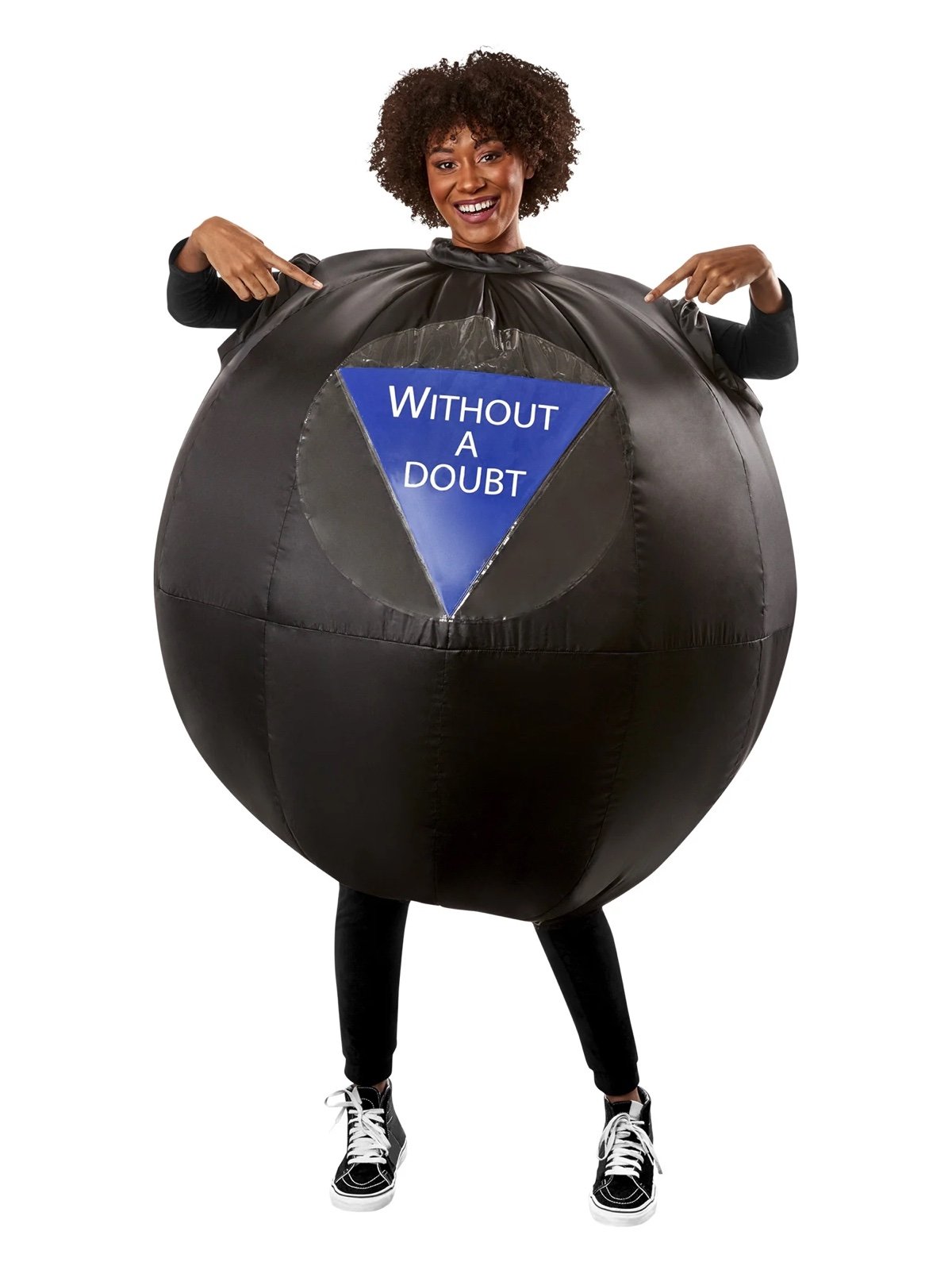 New Mattel Games: Magic 8 Ball Adult Inflatable Costume