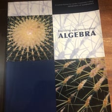 BEGINING &INTERMEDIATE ALGEBRA A CUSTOM VERSION FOR LAREDO COMMUNITY COLLEGE .