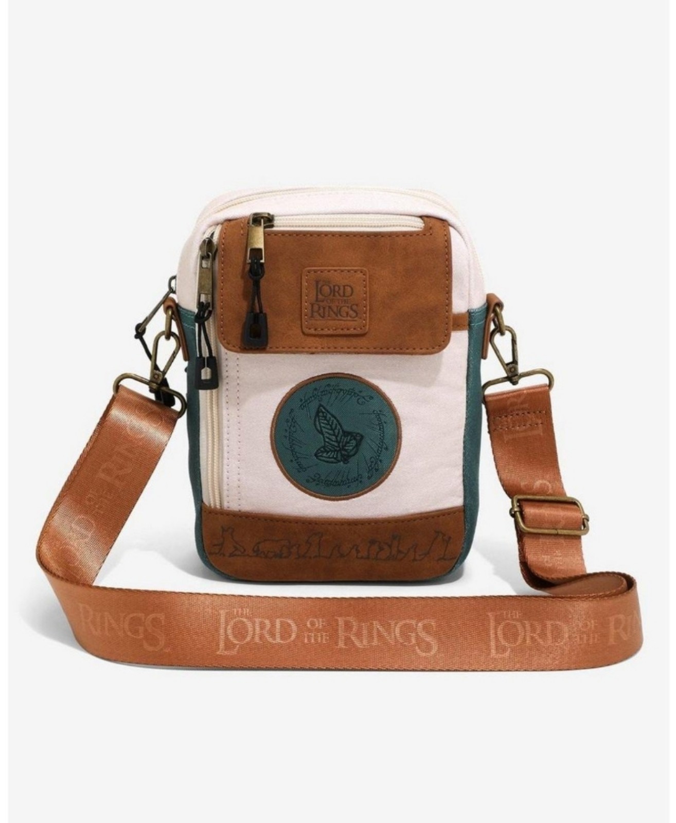 Lord of the Rings Leaf of Lorien Athletic Crossbody bag