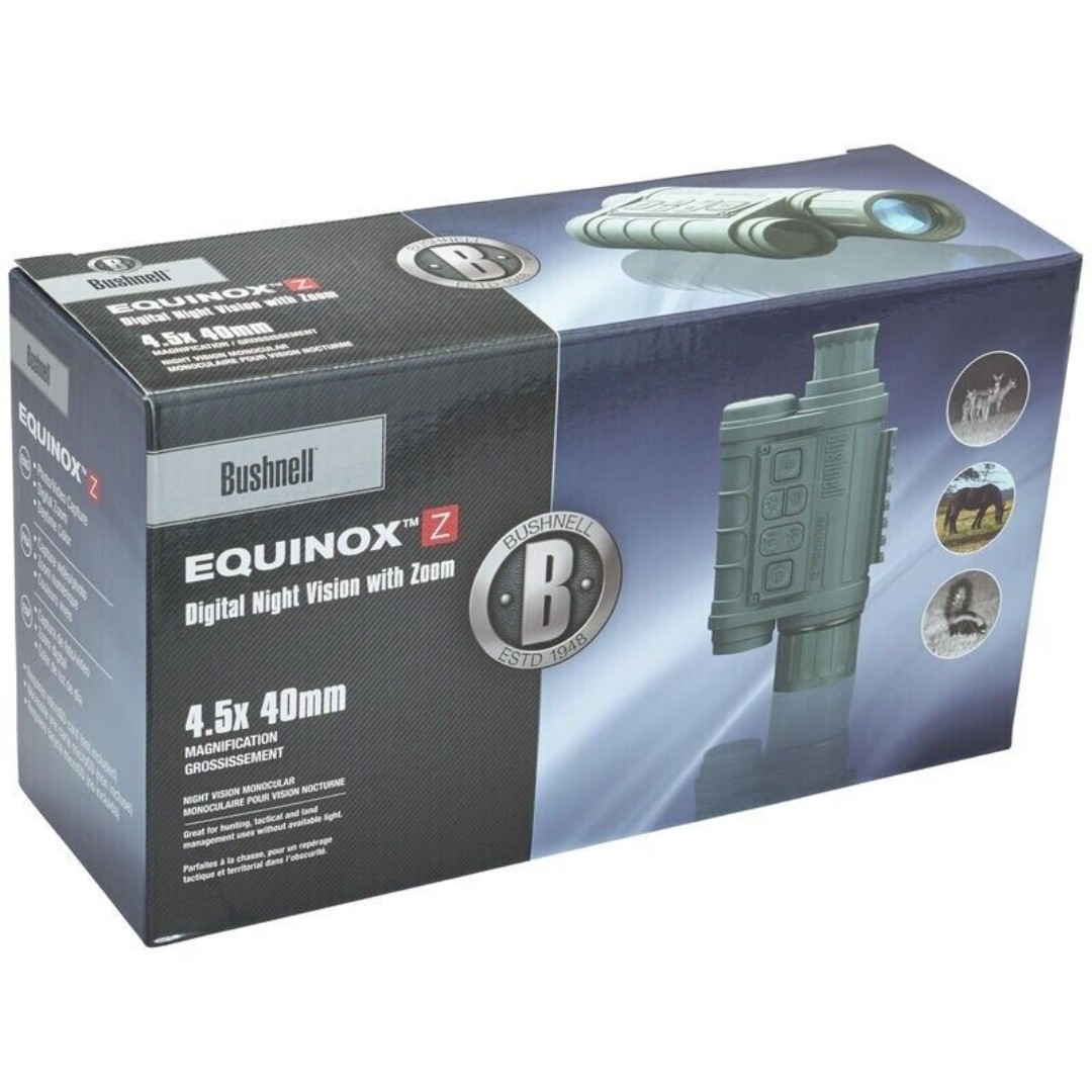 Bushnell Equinox Z Digital Night Vision Monocular w/ 4.5x 40mm Magnification