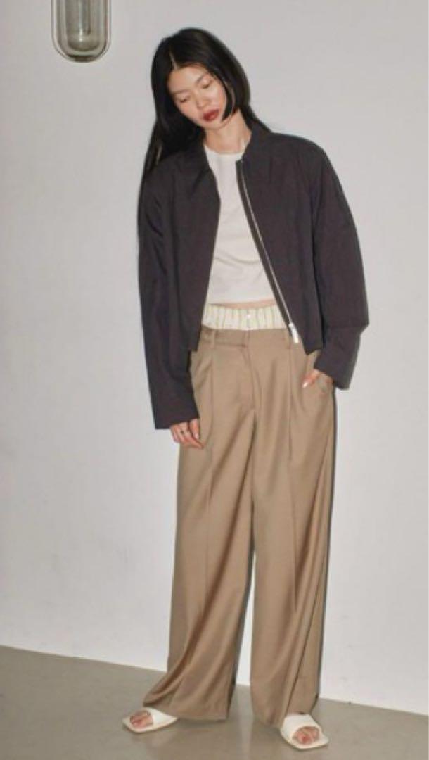 【新品未使用】TODAYFUL ／ Double Waist Trousers 新品未使用TODAYFUL Double Waist Trousers