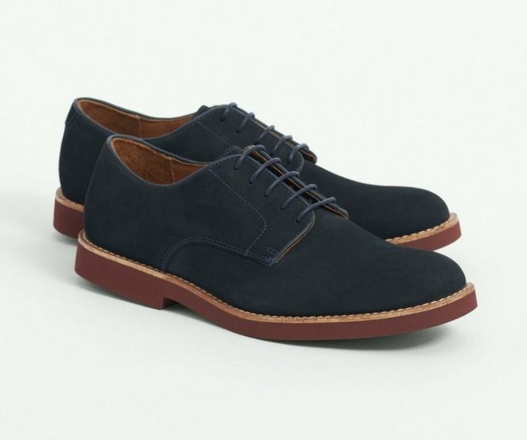 Brooks Brothers Men Classic Buck Shoes 13