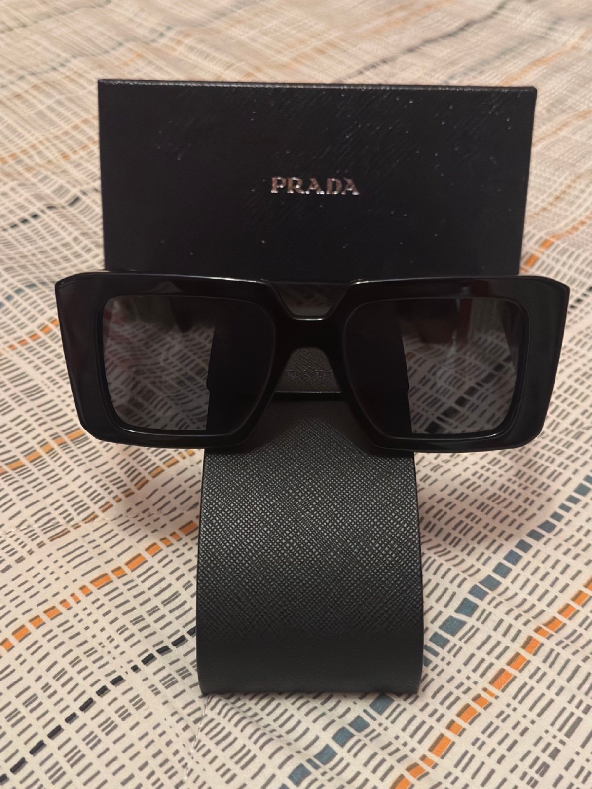 Prada black sunglasses for women