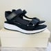 ANNE KLEIN Goldie Sport Sneaker Sandal, Comfort Cushioned, Black, Size 11, NWT