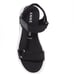 ANNE KLEIN Goldie Sport Sneaker Sandal, Comfort Cushioned, Black, Size 11, NWT