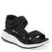 ANNE KLEIN Goldie Sport Sneaker Sandal, Comfort Cushioned, Black, Size 11, NWT
