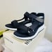 ANNE KLEIN Goldie Sport Sneaker Sandal, Comfort Cushioned, Black, Size 11, NWT