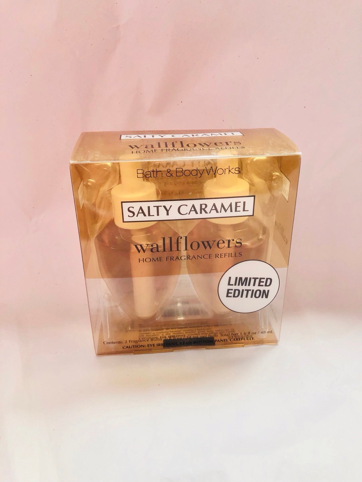 Bath & Body Works Works New Salty Caramel Wallflower 2 Pack Refills
