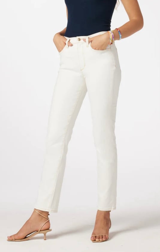 Favorite Daughter The Erin High Rise Slim Straight Jeans Topanga Size 25