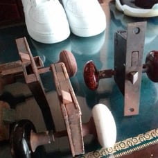 Vintage Locks and Knobs