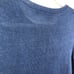 360 Sweater Mili Linen Short Sleeve Star Knit Top SIZE S Blue Sweatshirt