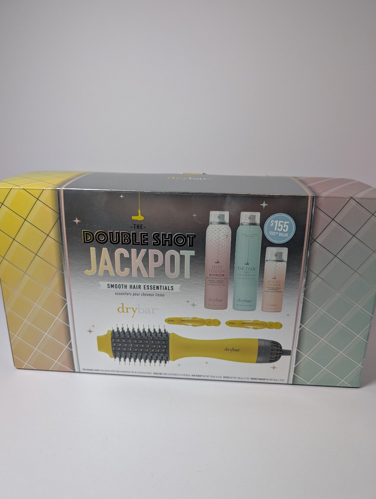 Drybar Double Shot Jackpot Styling Set NEW NEVER USED!