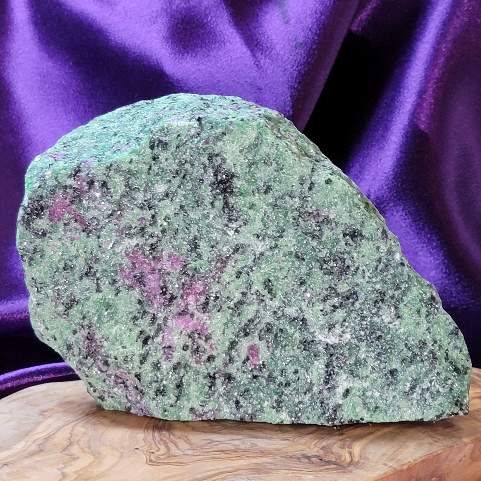 XL Ruby Zoisite Raw Crystal Chunk