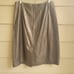 Ann Taylor Leather Skirt Brown Size 8 NWT