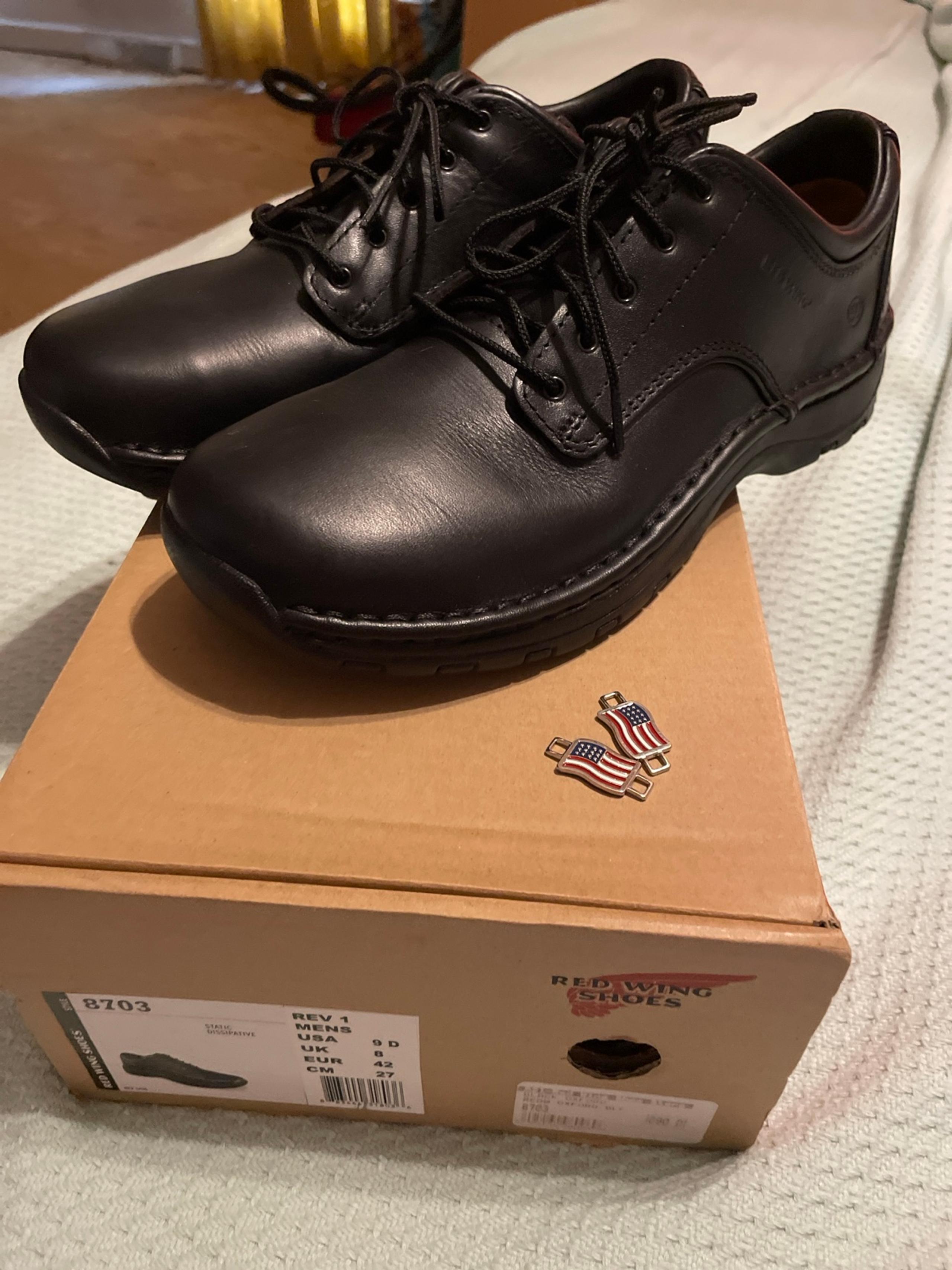 Red wing oxfords