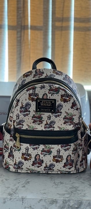 Mandalorian Tattoo Print Loungefly