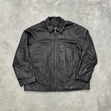 Wilson leather black jacket