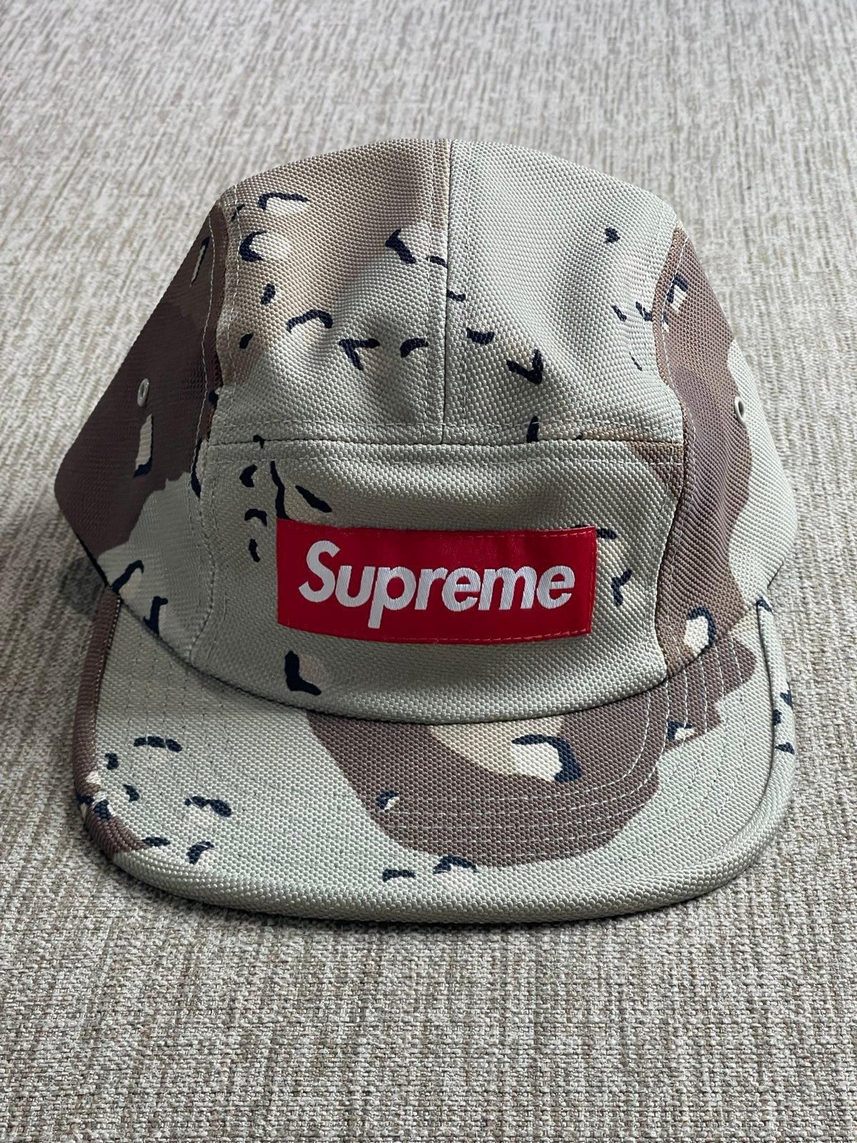 Supreme Ballistic Nylon Camp Cap Desert Camo