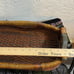 VTG 18 Long Dark Brown Wicker/Twig/Rattan Wooden Handle Basket Natural