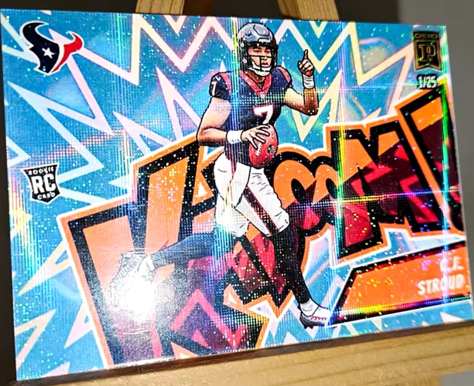 CJ STROUD CUSTOM KABOOM 1/1